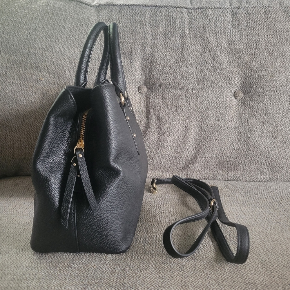 AUTHENTIC ♠️ Kate Spade Satchel & Crossbody (Black color) (Medium size) - Picture 5 of 13